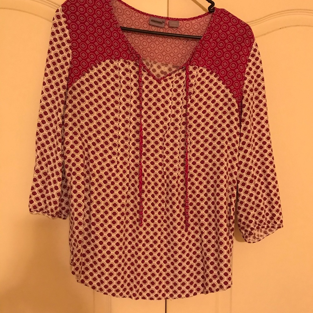 Long sleeve blouse